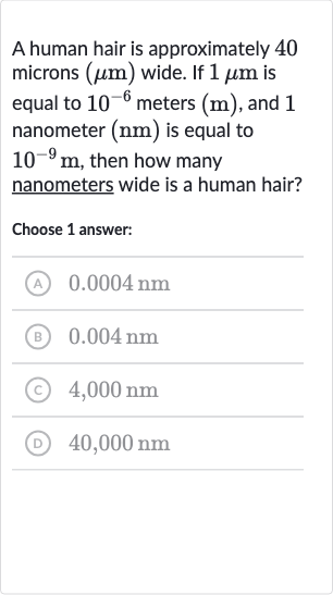 Human hair nanometer cheap